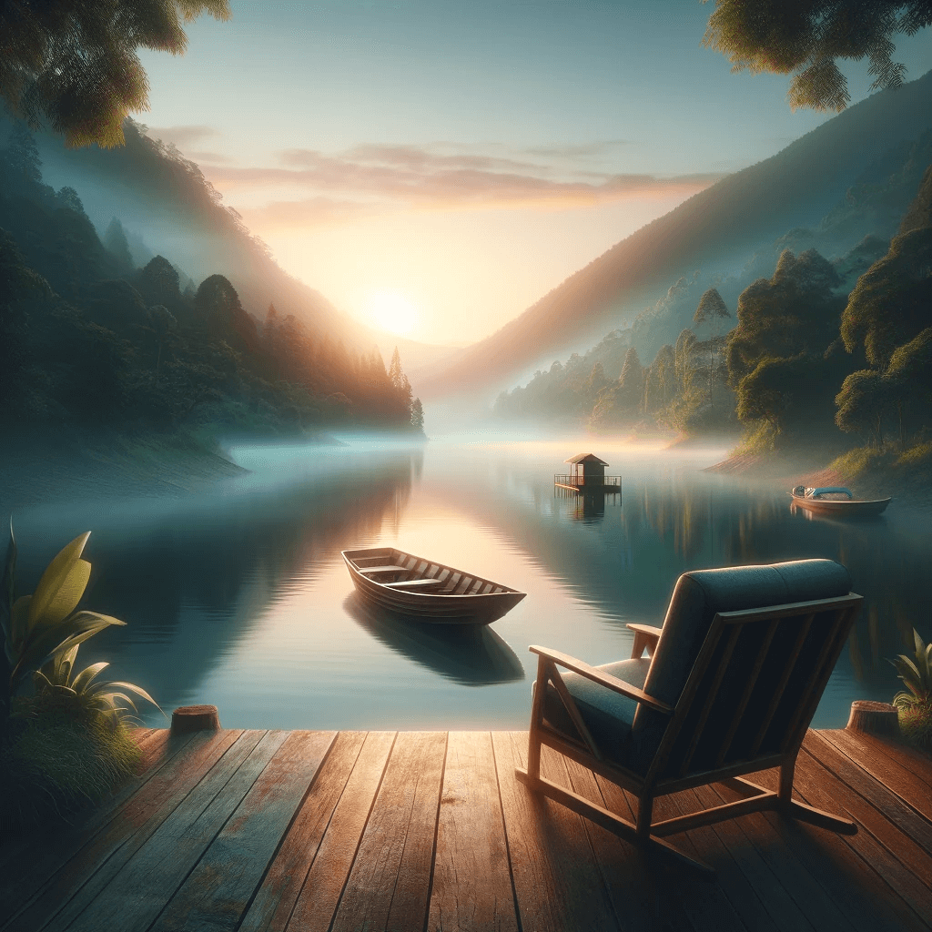 peace on a lake